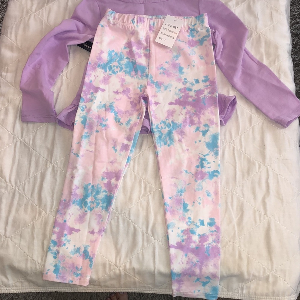 Disney Little Girls BestFriends Minnie Legging Set - Picture 6 of 13